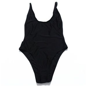 Sexy High Leg One Piece Swimsuit